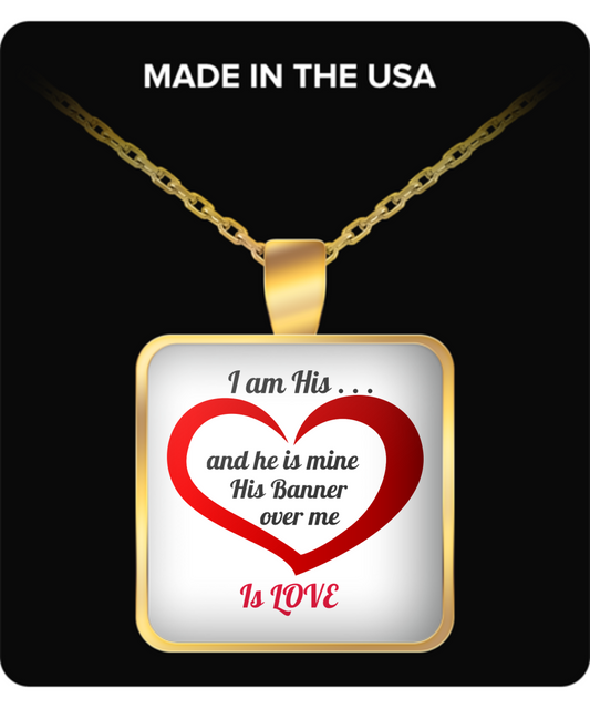 Song of Solomon 2:4 - NECKLACE - GOLD