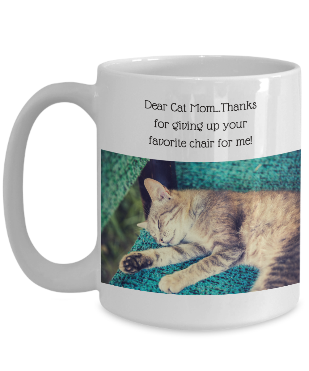 Dear cat sale mom mug