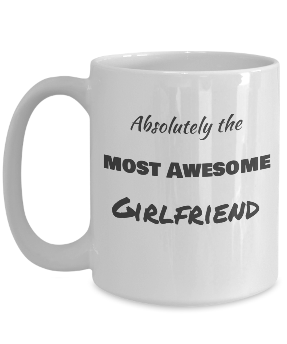 Absolutely The Most Awesome Girfriend-2nd edition-Plain BW Text